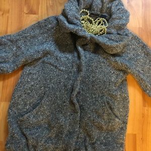 Victorias Secret gray wool sweater